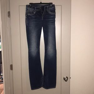 Silver jeans 26 waist/35 in inseam